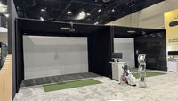 Golf Simulator Flooring Tiles - Interlocking Foam Subfloor : setup view
