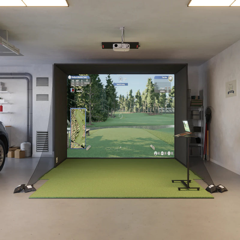 Uneekor EYE XO2 SwingBay : in a SwingBay enclosure, projector setup