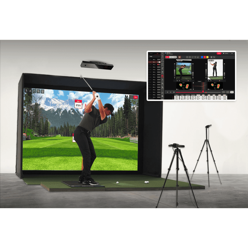 Uneekor Performance Optix Pack : with hitting mat, camera detail